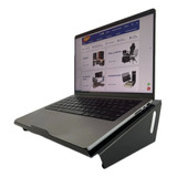 Soporte Base Notebook Tablet Escritorio Negro Tisera B03