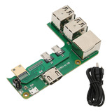 Tarjeta De Expansión Para Raspberry Pi 2w A 3b 3 Usb2.0 Rj45