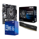 Kit Upgrade H510 Asus Proc Core I5 10400f Mem 16gb Ddr4