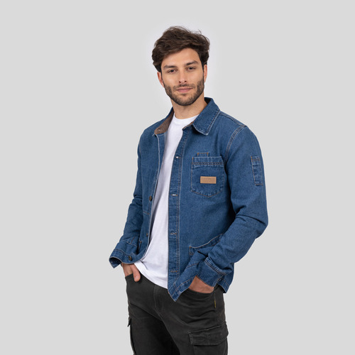 Chaqueta Jeans Harbut Hombre Gnomo