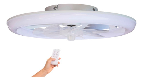 Ventilador Led 50 Cm 88w C/ Control Remoto Dimeable 3 Tonos