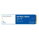 Disco Sólido Ssd Interno Western Digital  Sn570 Wds100t3b0c 1tb Azul
