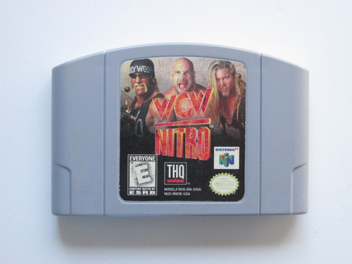 Wcw Nitro Original Nintendo 64 Ntsc Nus-usa