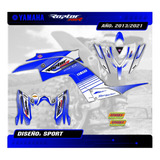 Kit Calcos Gráfica Yamaha Raptor Yfm 700 2013/19 Env. Gratis