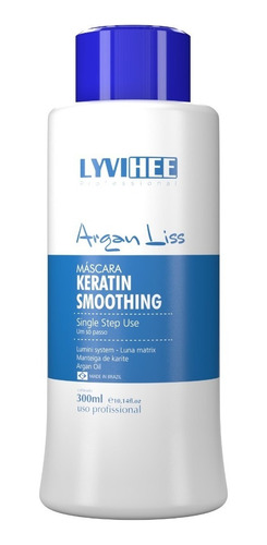 Lyvihee Escova Progressiva Argan Liss 0%formol 300ml+ Brinde