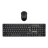 Combo Teclado + Mouse Inalámbrico En Español Ñ Receptor Usb