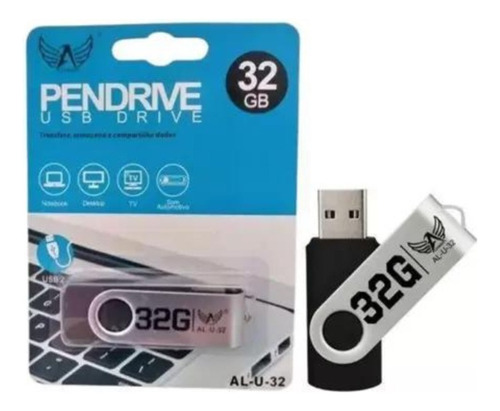 Pendrive 32gb Usb 2:0 Altomex Original Envio Imediato