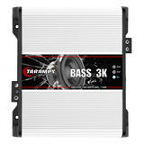 Modulo Taramps Bass3k 3000w 1 Ohm Amplificador 3000 3k Para Subwoofers Graves Subgraves 3000 Rms 1 Canal Som Automotivo