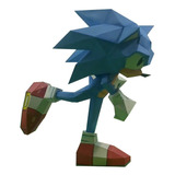 Sonic Completo Para Armar Papercraft Papiroflexia 