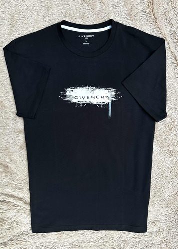 Playera Negra Givenchy Talla L Slim De Hombre Prestige