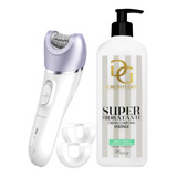 Depiladora Electrica Gama Oasis Look+ Crema Corporal Voltage