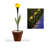   Lampara Decorativa Iluminada Tulipan Solar Betterware