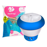 Kit 10 Pastilhas Montreal 200g E Flutuador Clorador Piscina