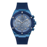 Reloj Guess Poseidon Gw0057g3 De Acero Inoxidable P/hombre