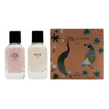 Zara Pink Flambé + Femme Glitter Perfume Para Mujer, Conju.