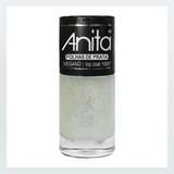 Top Coat Folhas De Prata 10ml - Anita