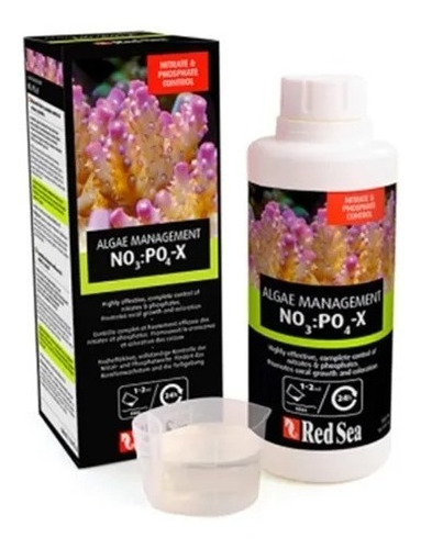 Nopox Red Sea 500ml Reductor Fosfatos Nitrato Acuario Marino