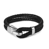 Pulsera De Cuero Tipo Anzuelo Hombre Mujer Moda 2021