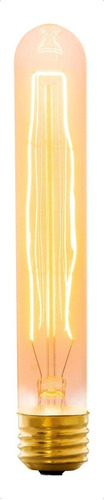Lámpara Incandescente Vintage, 40w, Probeta    47106 Color De La Luz Amarillo