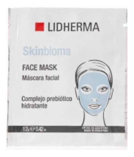 Mascara Skinbioma Face Mask Lidherma X 12g 1 Unidad