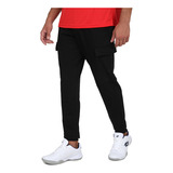 Pantalon Lotto Smart Hombre En Negro