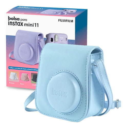 Bolsa Case Para Cameras Instax Mini 11 Cor Azul