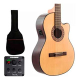 Guitarra Electro Criolla Gracia M10 Eq Fishman + Funda