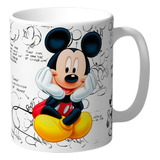 Taza De Cerámica Mickey Mouse #08
