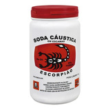 Soda Caustica Escorpião 1kg 99% Pureza Kit Com 2 Unid