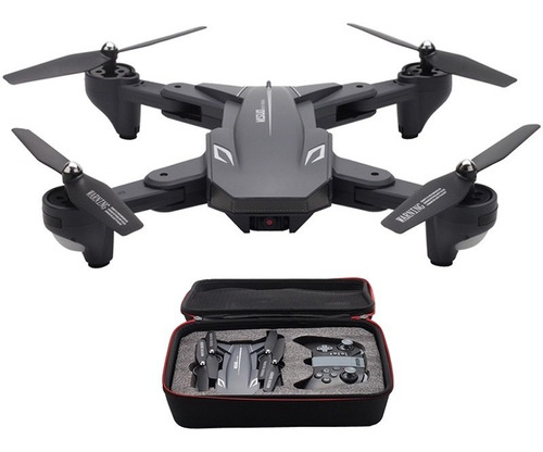 Visuo Xs816 Rc Drone Fpv Quadcopter 4k 2 Cámaras 3 Baterías