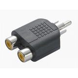 Adaptador Duplicador Splitter 2rca Femea 1rca Macho