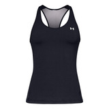 Polera Heatgear® Racer Mujer Negro Under Armour