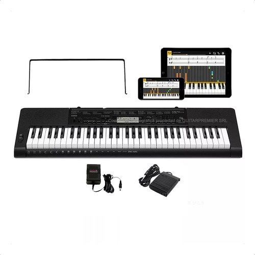 Organo Teclado Casio Ctk3500 5/8 Usb Atril Pedal Fuente App