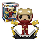 Funko Pop Iron Man 2 Gantry Marvel Delux Exclusivo Brilla