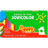 Lápices Cera 12 Colores Jovi Rhein