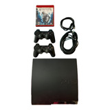 Sony Playstation 3 Slim 160gb Standard, Controles Y Juego