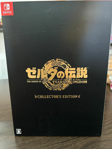 The Legend Of Zelda Tears Of Kingdom Collectors Edition Jp