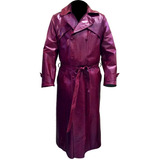 Sobretodo Trench Tapado Cuero Hombre Modelo Matrix - Maybe -