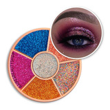 Paleta De Sombras Glitter Cremoso Eyeshadow Gliter Gel