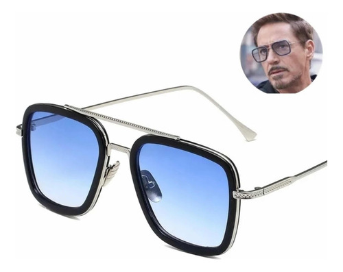 Lentes Tony Stark Black Ironman Marvel Avengers Importado