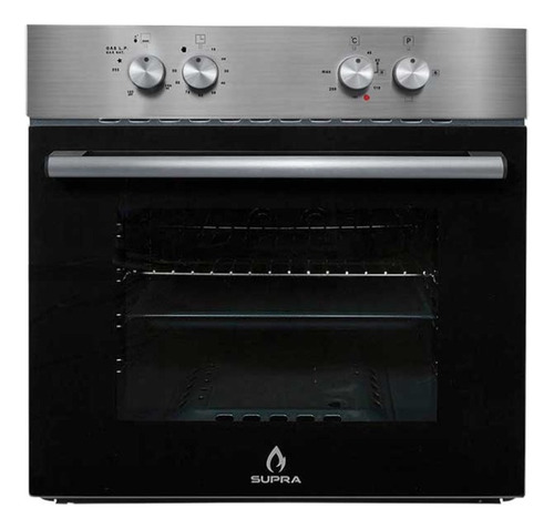 Horno Empotrable Gas Supra 60 Li Acero Inoxidable Weller