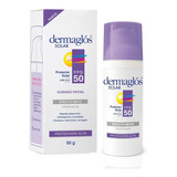 Dermaglos Facial Fps50 Efecto Seco Sin Color X 50 Gr