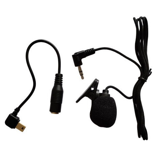 Mini Cabo Usb Adaptador+microfone Lapela Para Gopro 3 3+ 4