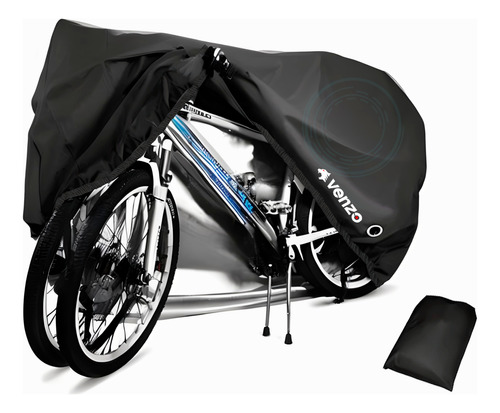 Funda Cobertor Impermeable Para Dos Bicicletas Venzo R26 R29