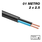 Cabo Pp 2x2,5mm 2 Vias Vendido P/ Metro Com Alta Performance