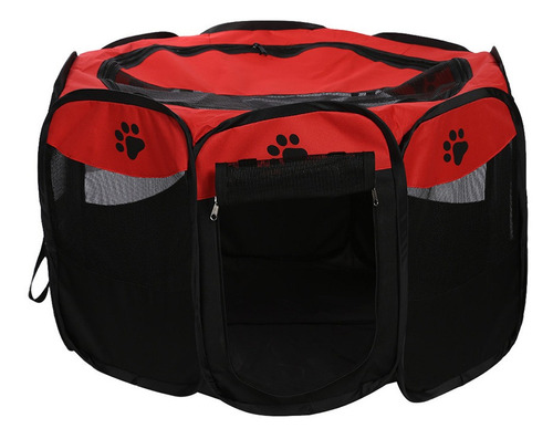 Corral Plegable Talla L Cama Mascota Carpa Perro Gato Conejo