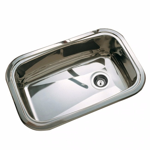 Pileta De Cocina Bacha Johnson Acero E60 Simple Encastrable