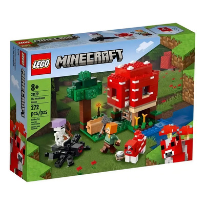 Lego Minecraft Mushroom House Casa Champiñon 21179 272