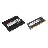 Memória Ram 8gb Ddr3 Notebook + Ssd 128gb Upgrade Notebook