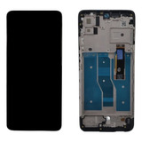 Tela Display Moto G82 Original Nacional Retirada Com Aro